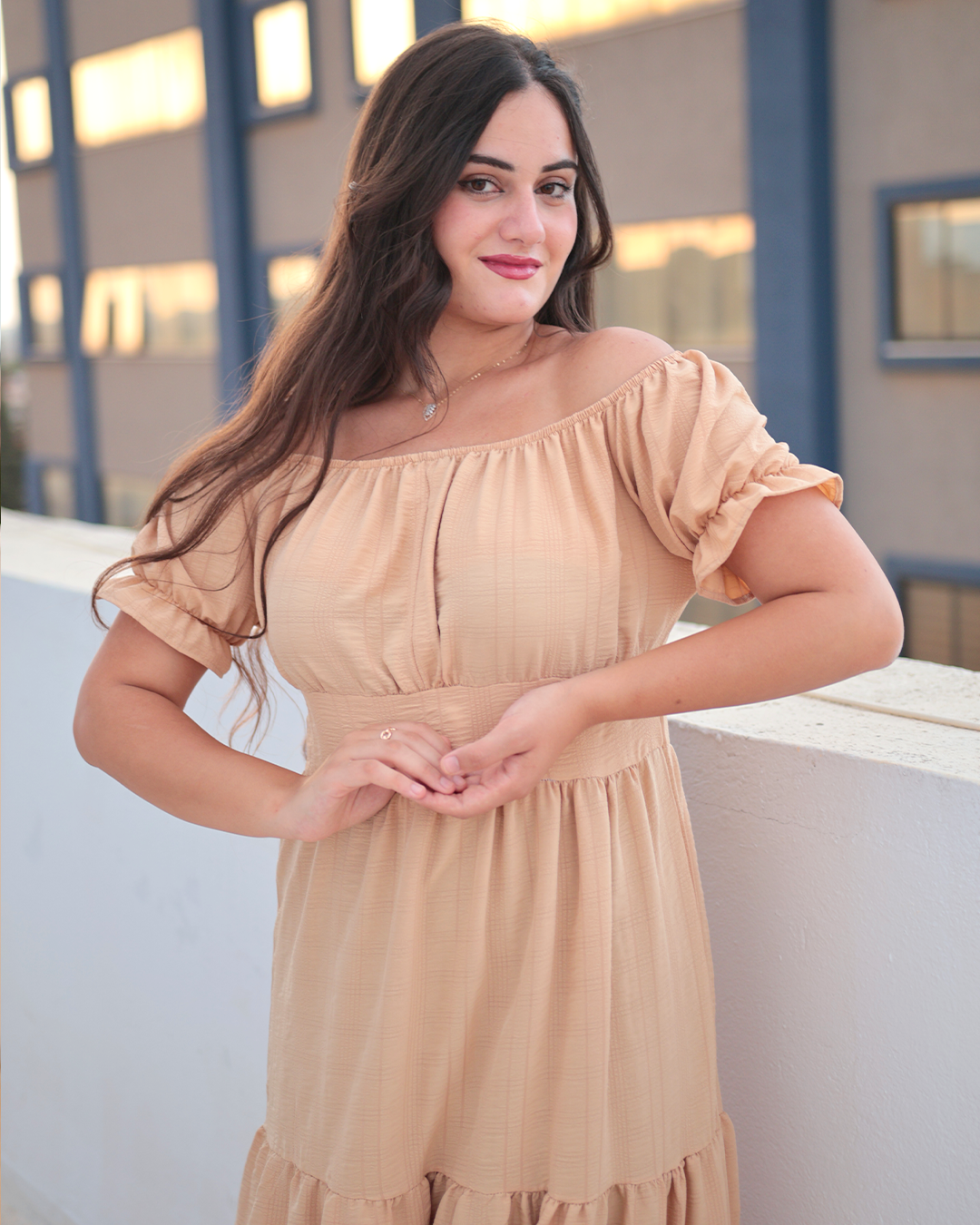 Robe Princesse - Beige Crème - Image 2